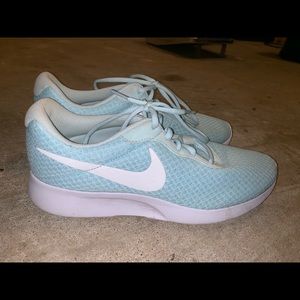 teal nike shoes